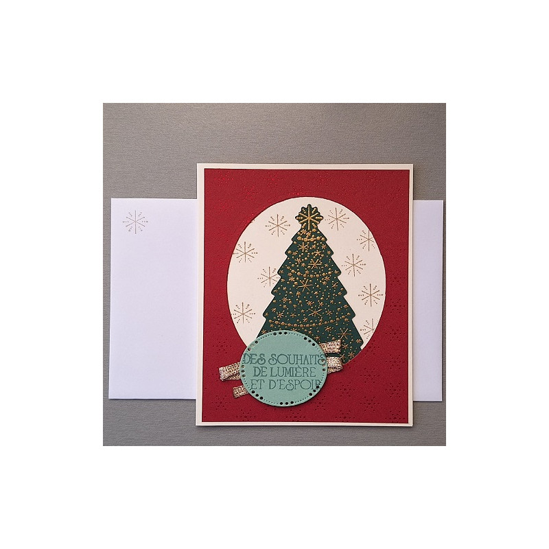 Carte Des souhaits de lumière et d'espoir