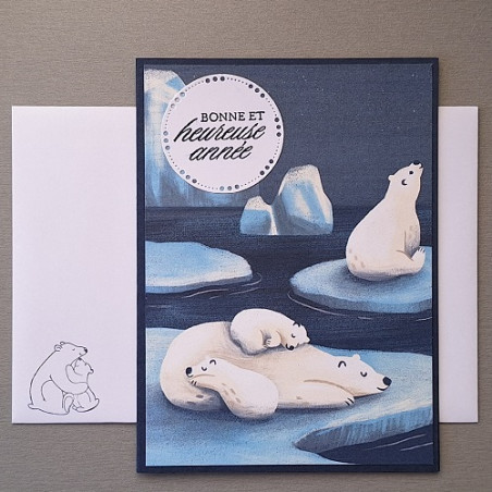 Carte Bonne et heureuse année