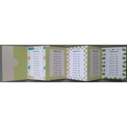 Carnet de tables de multiplication