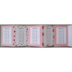 Carnet de tables de multiplication